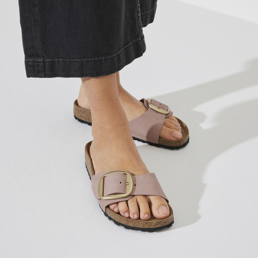 Birkenstock MADRID BIG BUCKLE NUBUCK LEATHER